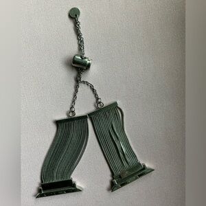 Silver Metal MESH Fringe IWATCH band